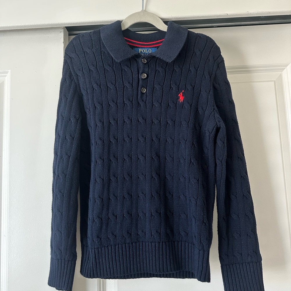 Polo by Ralph Lauren Navy Kids Sweater